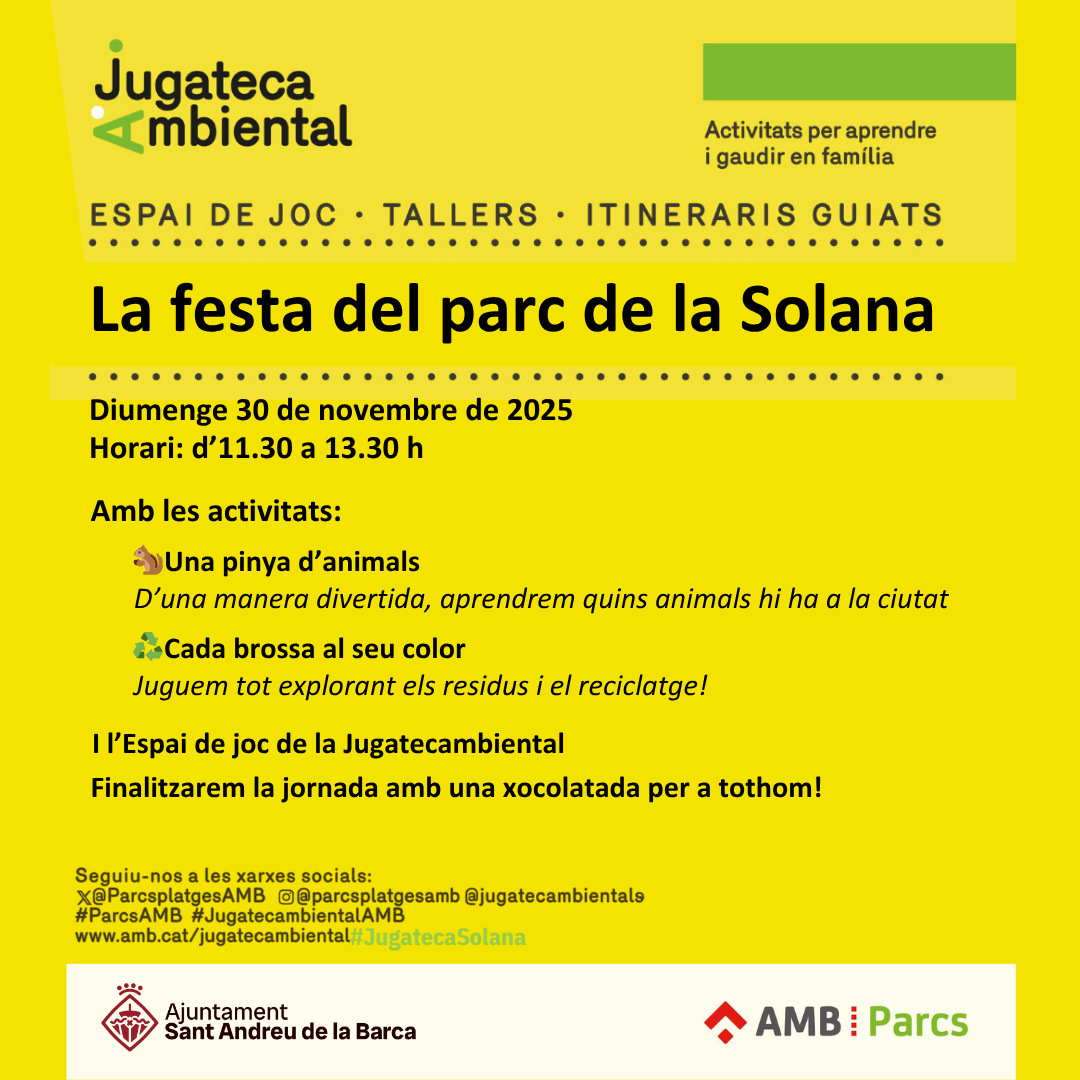Jugateca Ambiental: La festa del parc